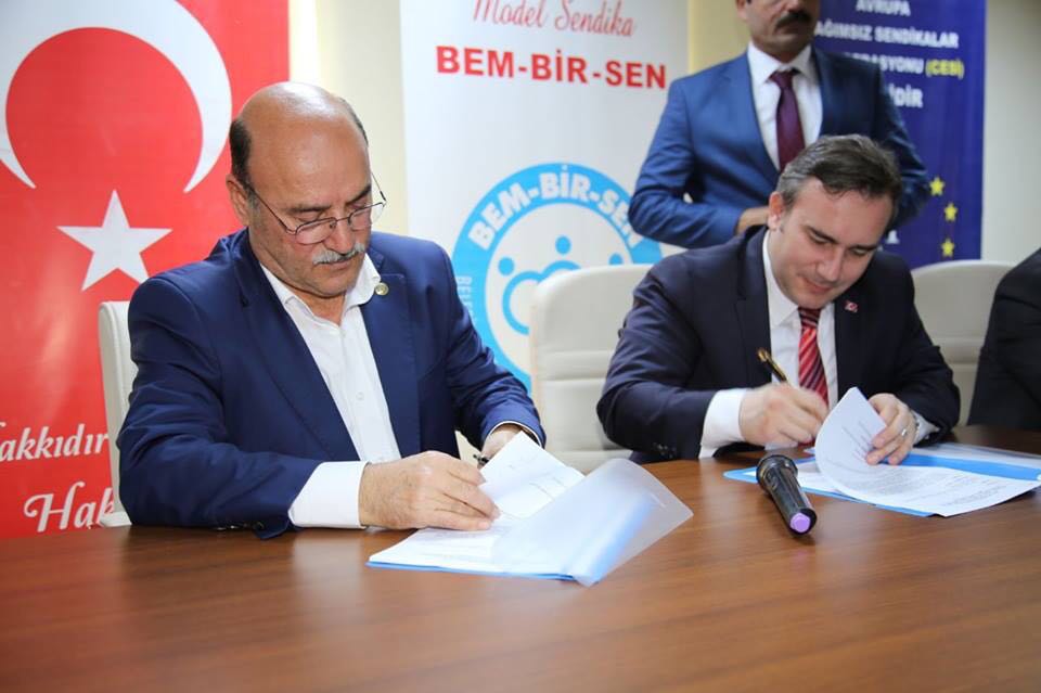 SİİRT ve KURTALAN BELEDİYELERİNDE SDS İMZALANDI