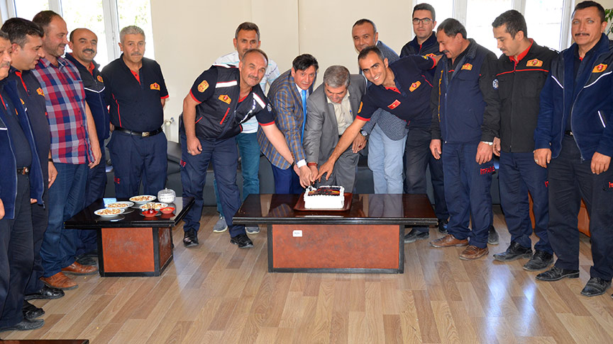 GENEL BAŞKAN YARDIMCIMIZ KARSLI, ÇORUM İTFAİYESİNİ ZİYARET ETTİ