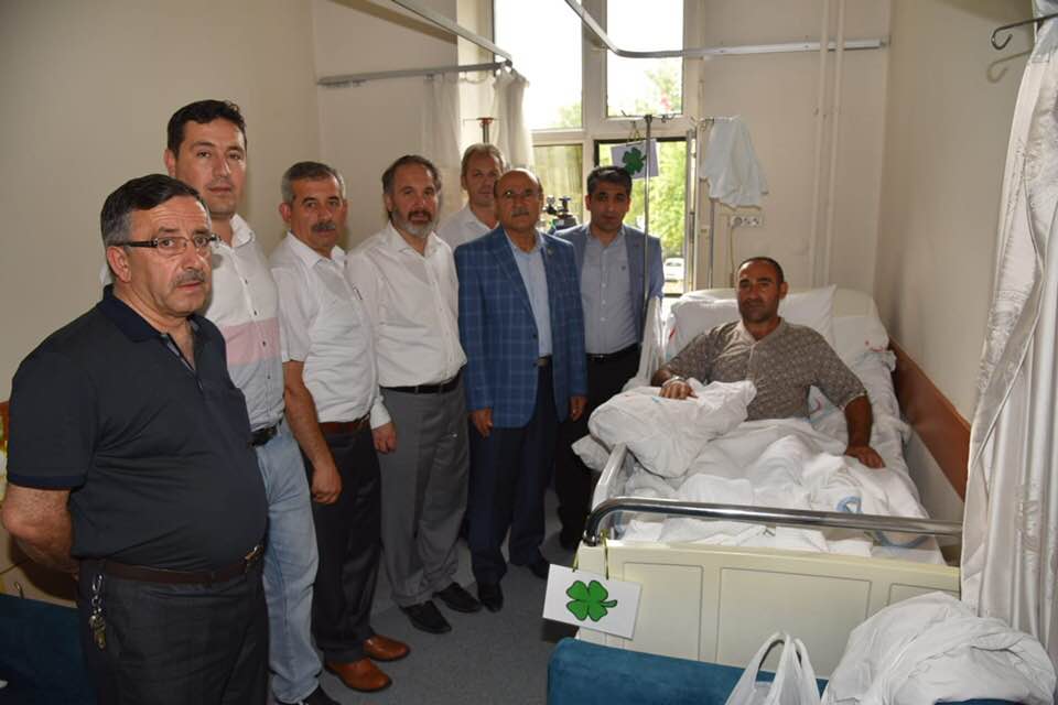Bursa’daki Otobüs Kazasında Yaralananlara TURBAY ve ALPER’den Ziyaret