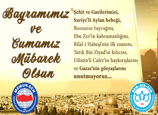 Ramazan Bayramımız ve Cumamız Mübarek Olsun